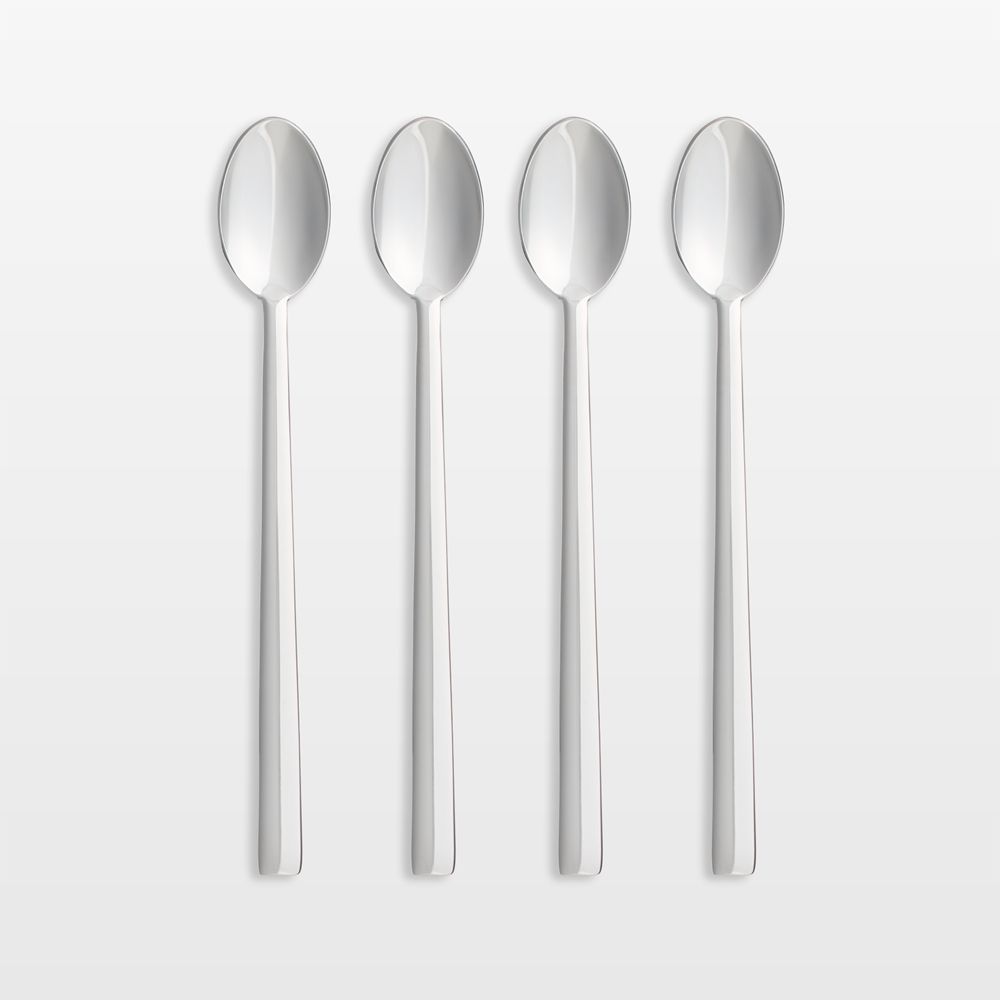 Mix Mirror Iced Tea Spoons, Set of 4