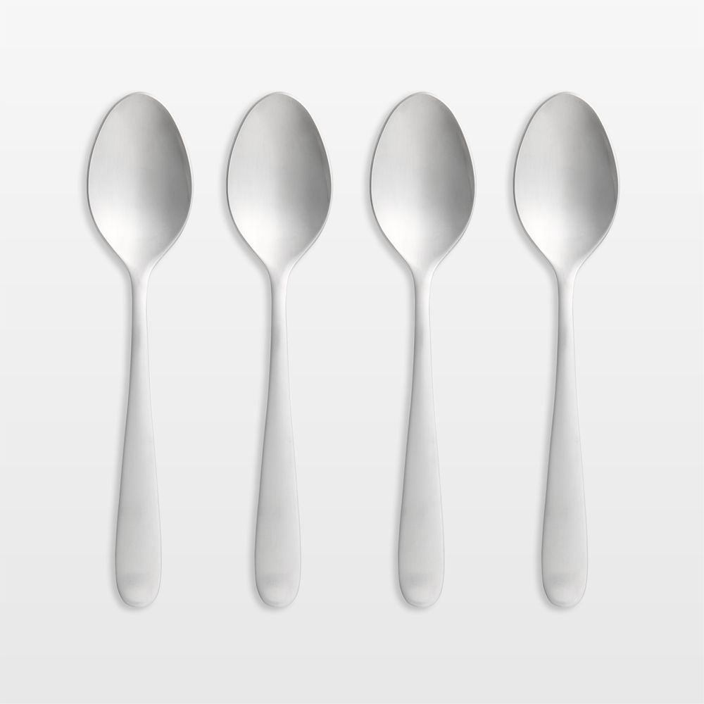 Fusion Satin Dinner Spoons, Set of 4