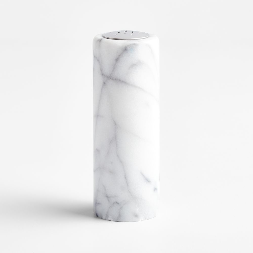 French Kitchen Marble Salt and Pepper Mills