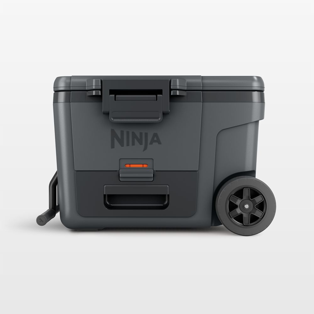 Ninja FrostVault 45-Qt. Wheeled Cooler with Dry Zone in Charcoal Grey