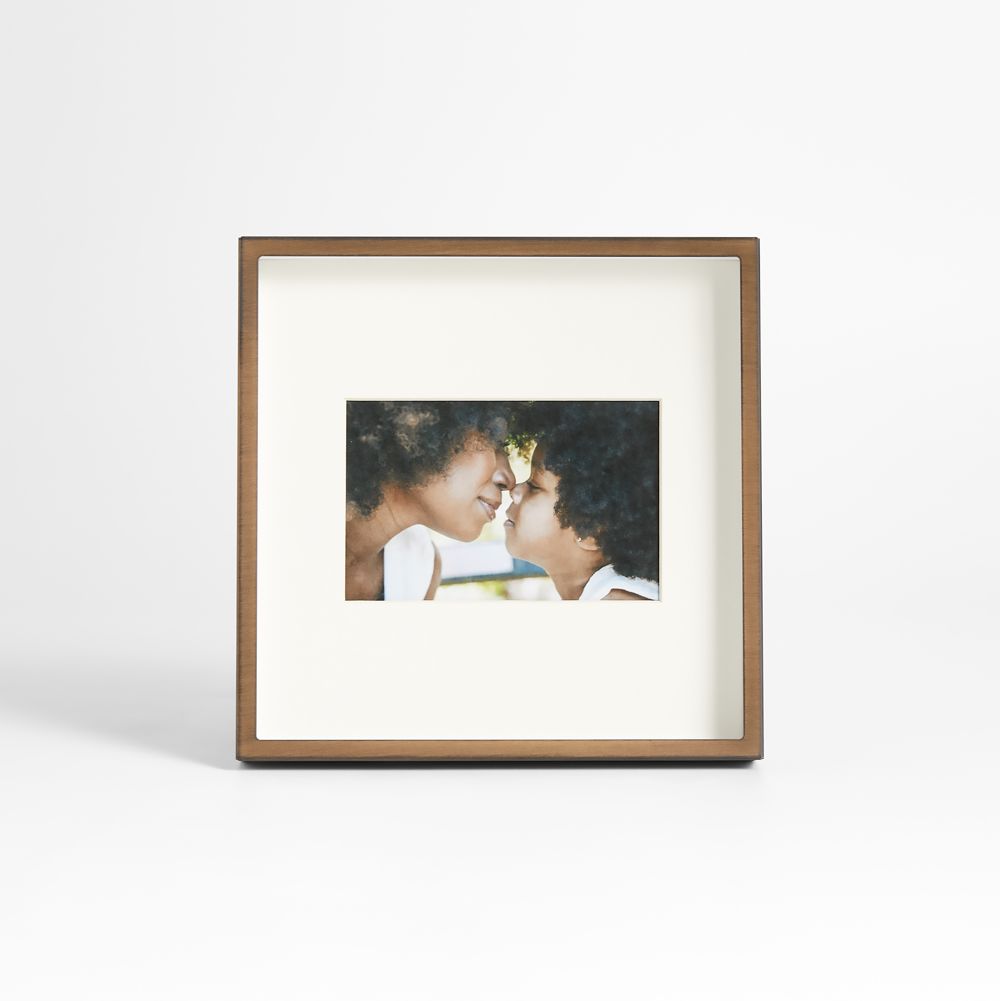 Brushed Antique Bronze 4x6 Picture Frame
