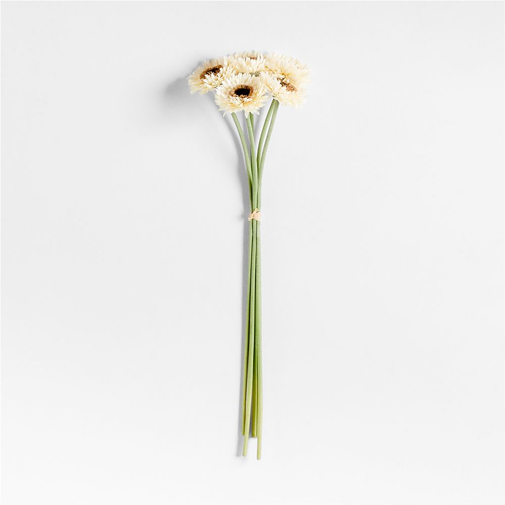 Faux Gerbera Daisy Stems 24", Set of 5 by Abigail Ahern