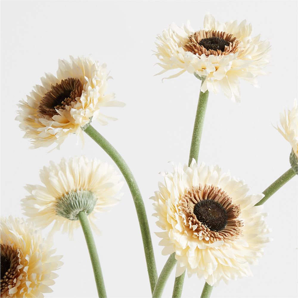 Alternative view of Faux Gerbera Daisy Stems 24", Set of 5 by Abigail Ahern