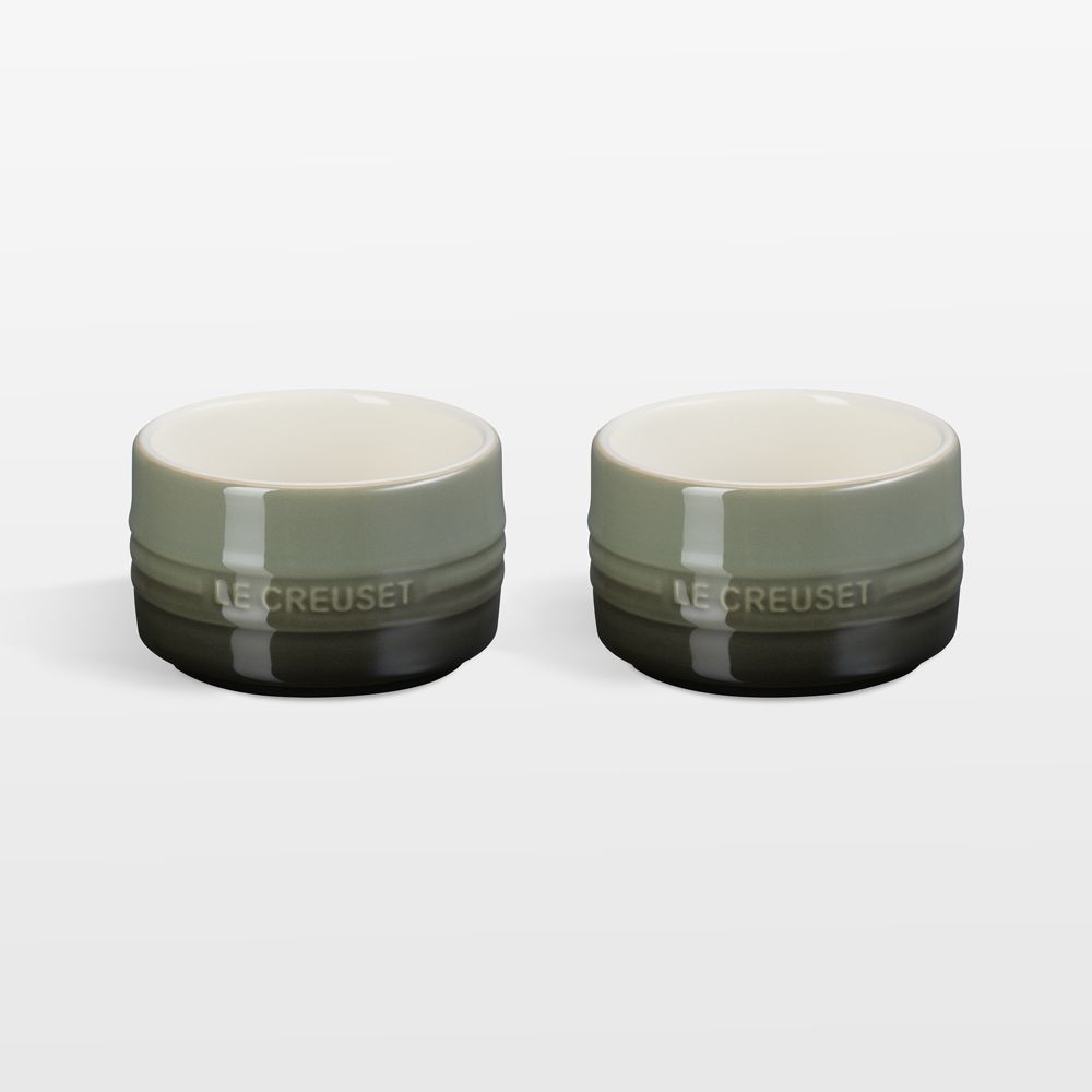 Le Creuset 7-oz. Thyme Round Ramekins, Set of 2