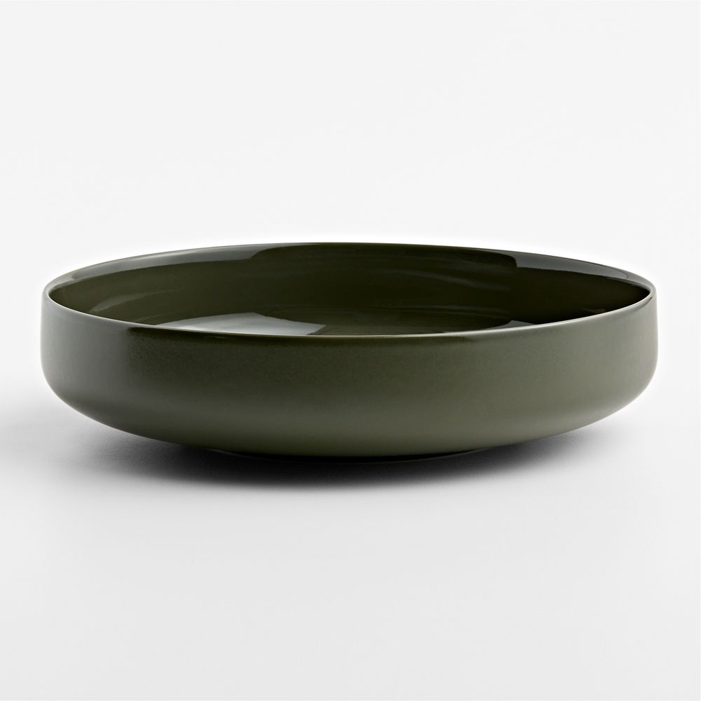 Hudson Burnt Green Stoneware Serving Bowl