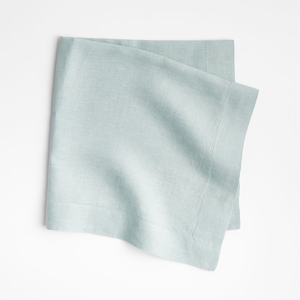 Marin Quiet Blue European Linen Napkin
