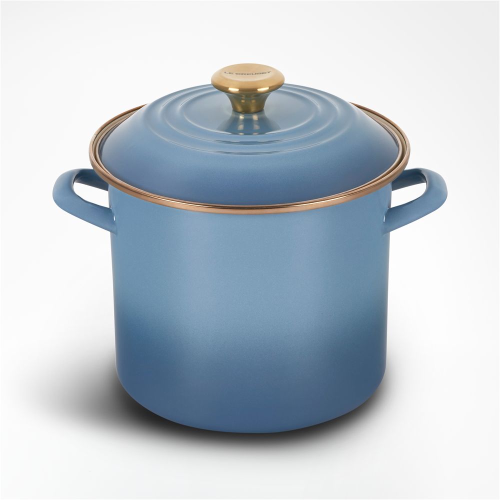 Le Creuset 8-Qt. Chambray Enameled Stockpot