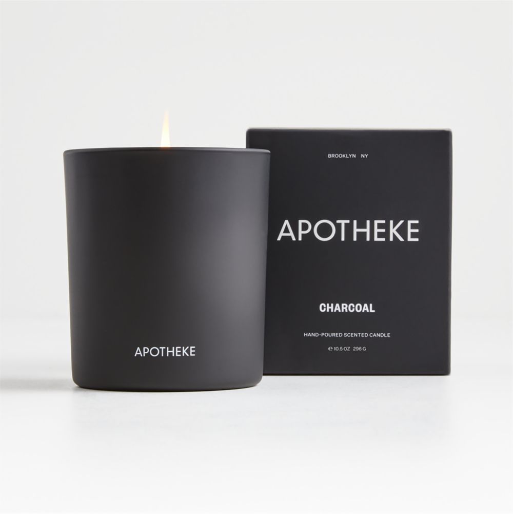 Apotheke Charcoal Scented Candles and Diffusers