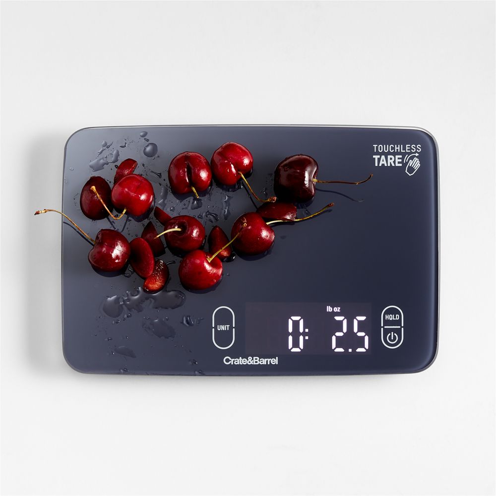 Crate & Barrel Taylor Touchless Waterproof 11-Lb. Tare Food Scale