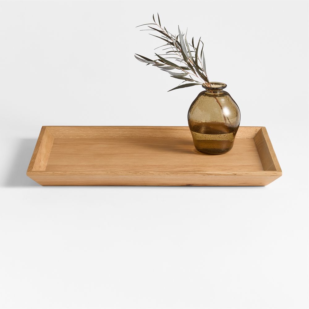 Memento Small Natural Oak Wood Tray- Image 3