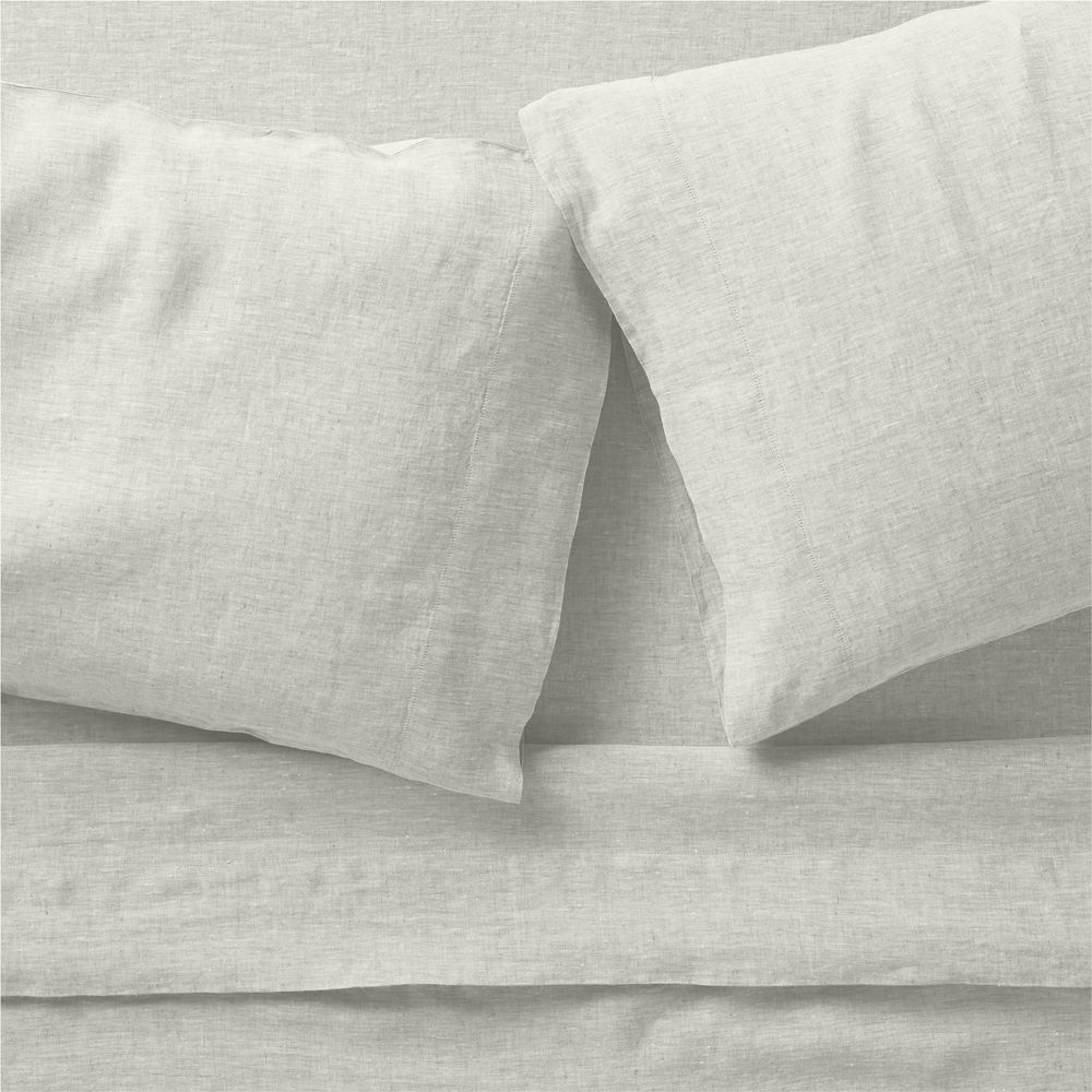 Aire Natural European Linen Warm Natural Bed Sheet Set