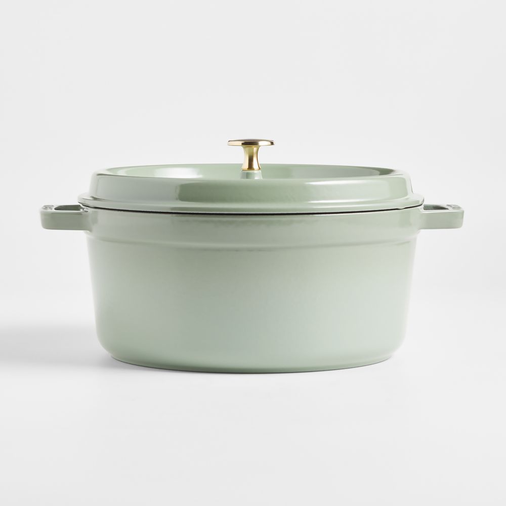 Staub 5.5-Qt. Eucalyptus Round Cocotte