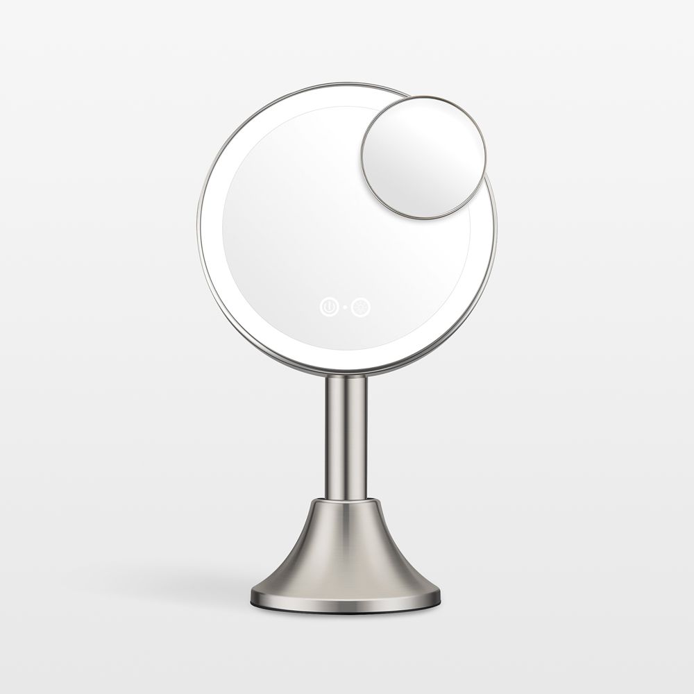 Conair Halo LED Rechargeable Brushed Nickel Vanity Mirror