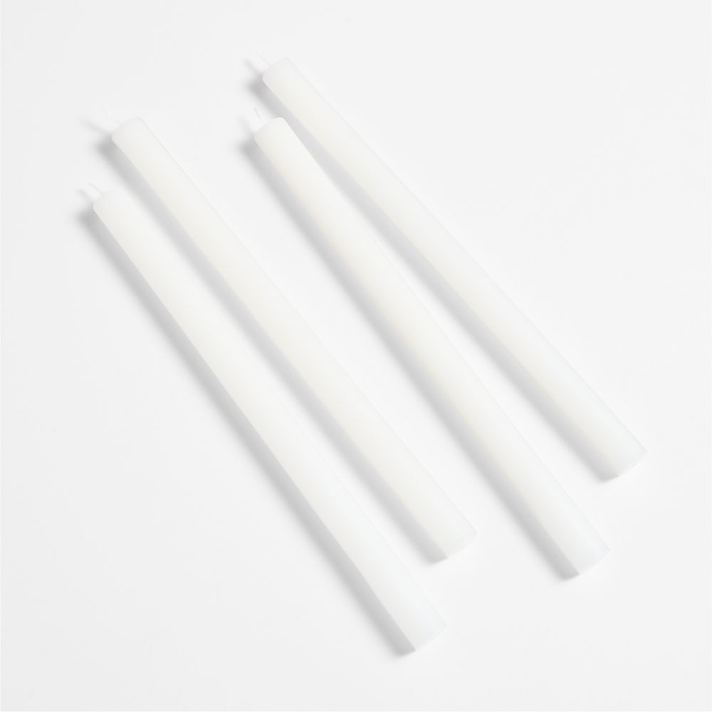 Garden Glow Scented Taper Candles, Set of 4