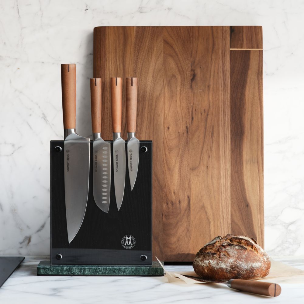 Schmidt Brothers x Daniel Humm Timbre 6-Piece Knife Block Set