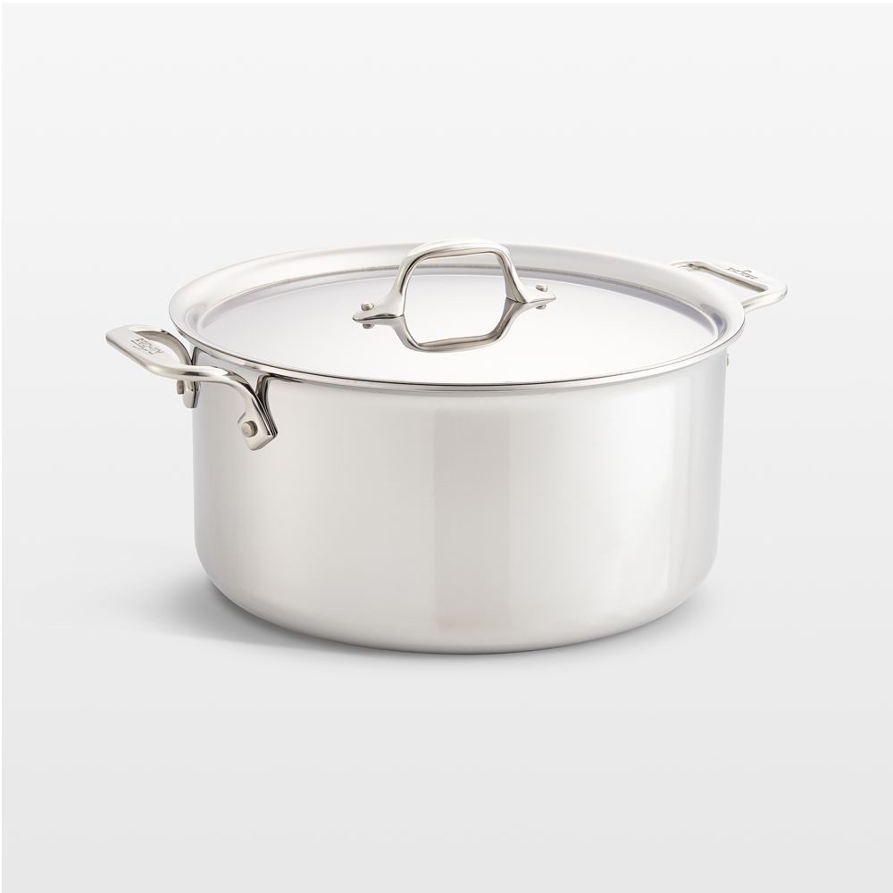 All-Clad D3 Stainless Steel 8-Qt. Stockpot with Lid