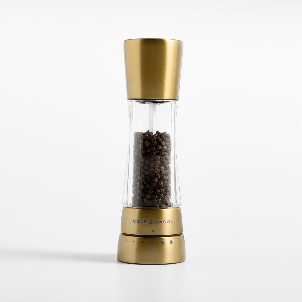 Cole & Mason Derwent Gold Finish Adjustable Mills