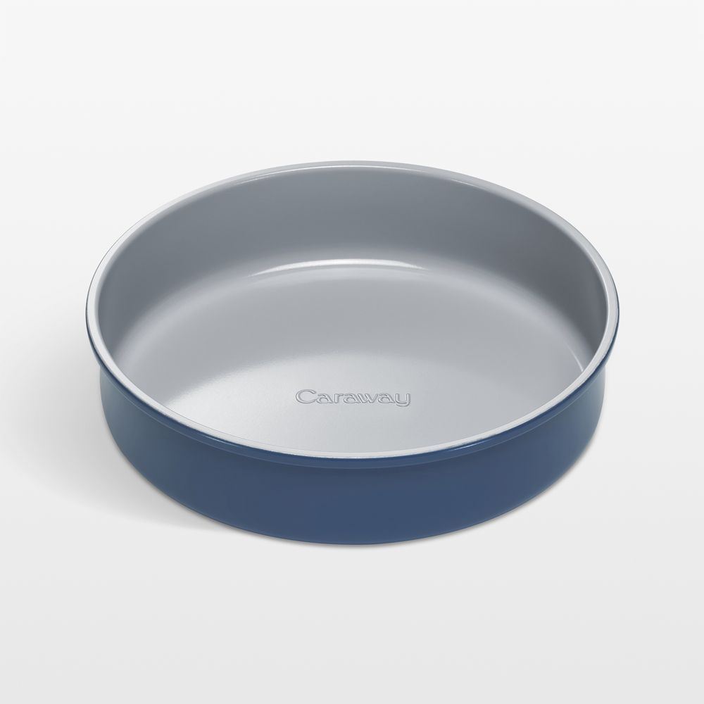 Caraway Navy Ceramic Nonstick Round Baking Pan
