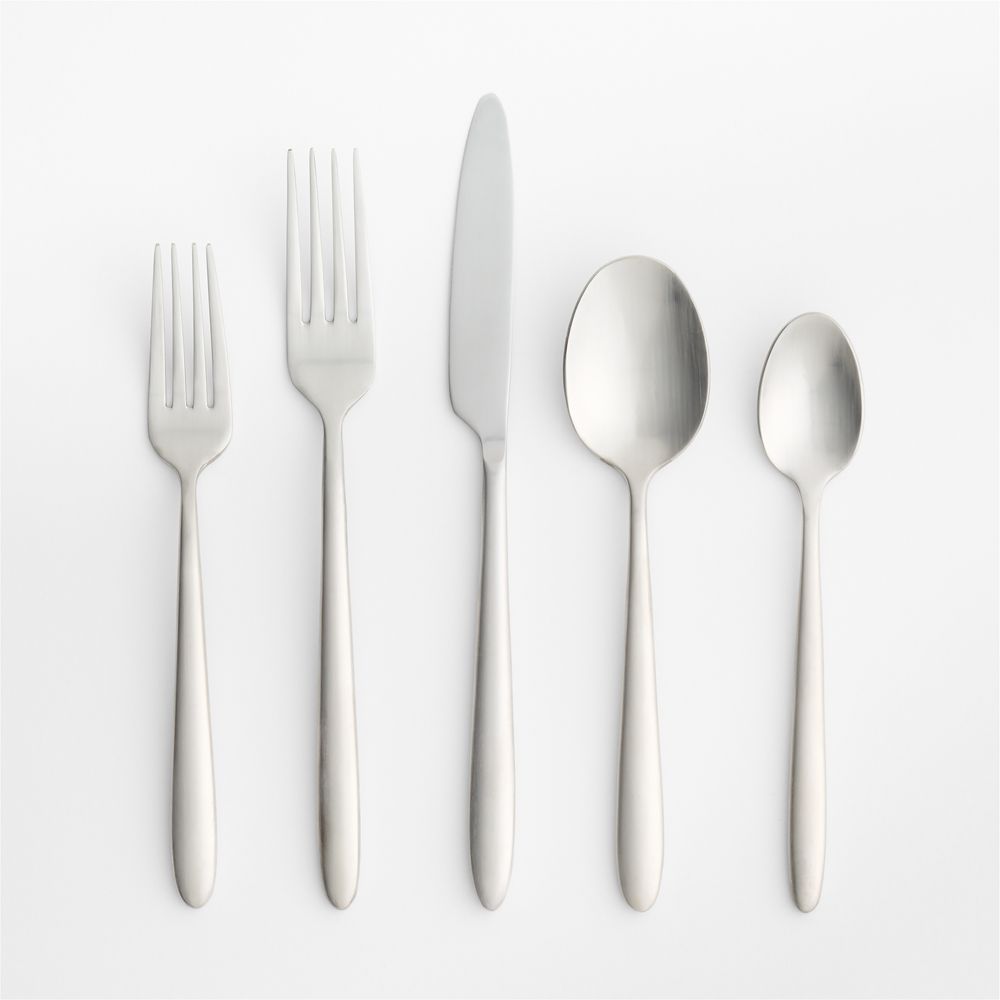 Velo Silver 5-Piece Flatware Place Setting