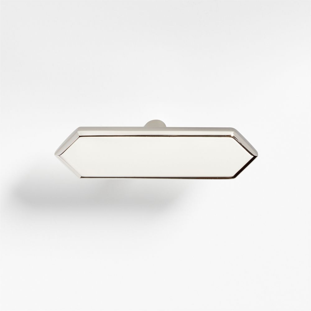 Hex Polished Nickel Knob and Bar Pulls