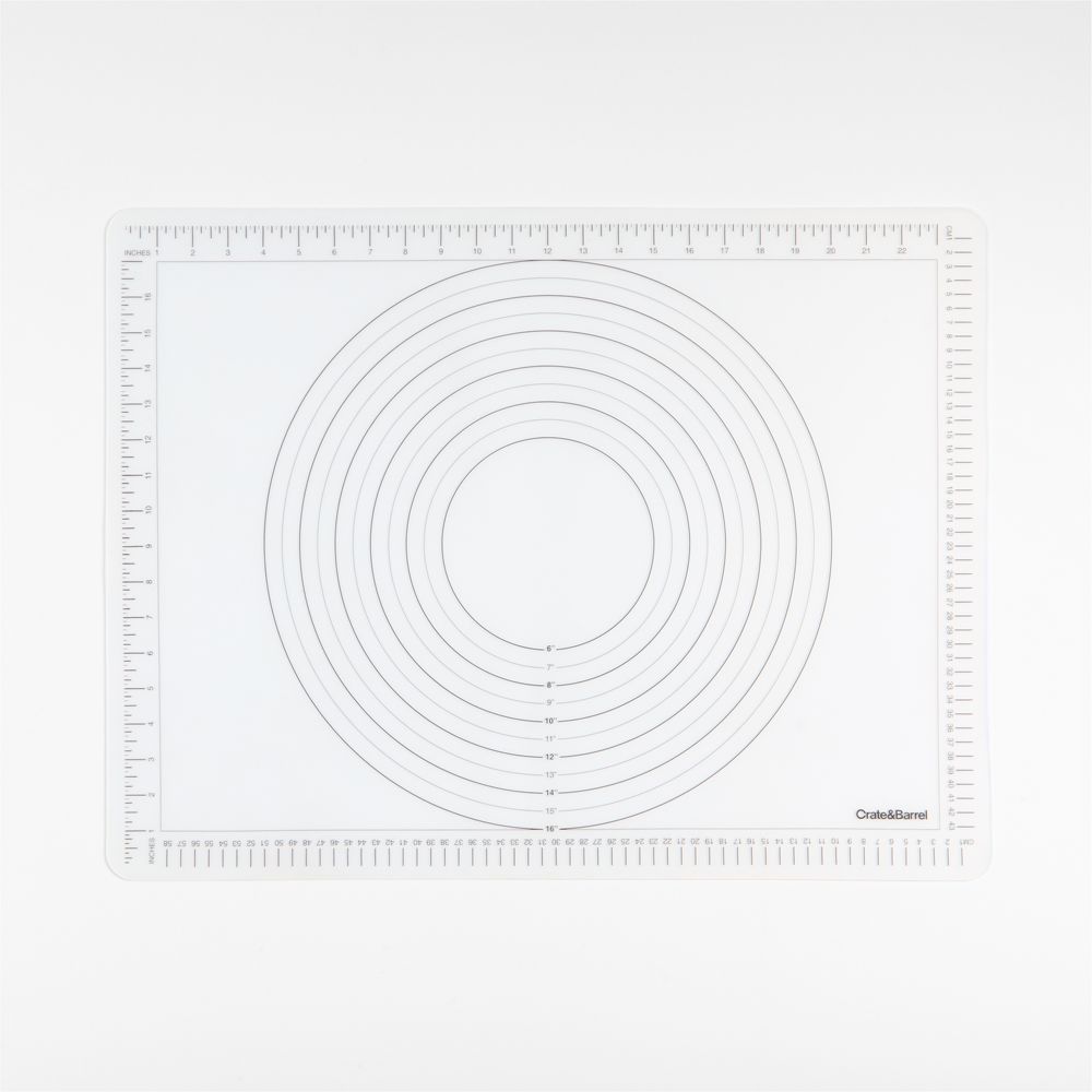 Crate & Barrel Silicone Pastry Prep Mat