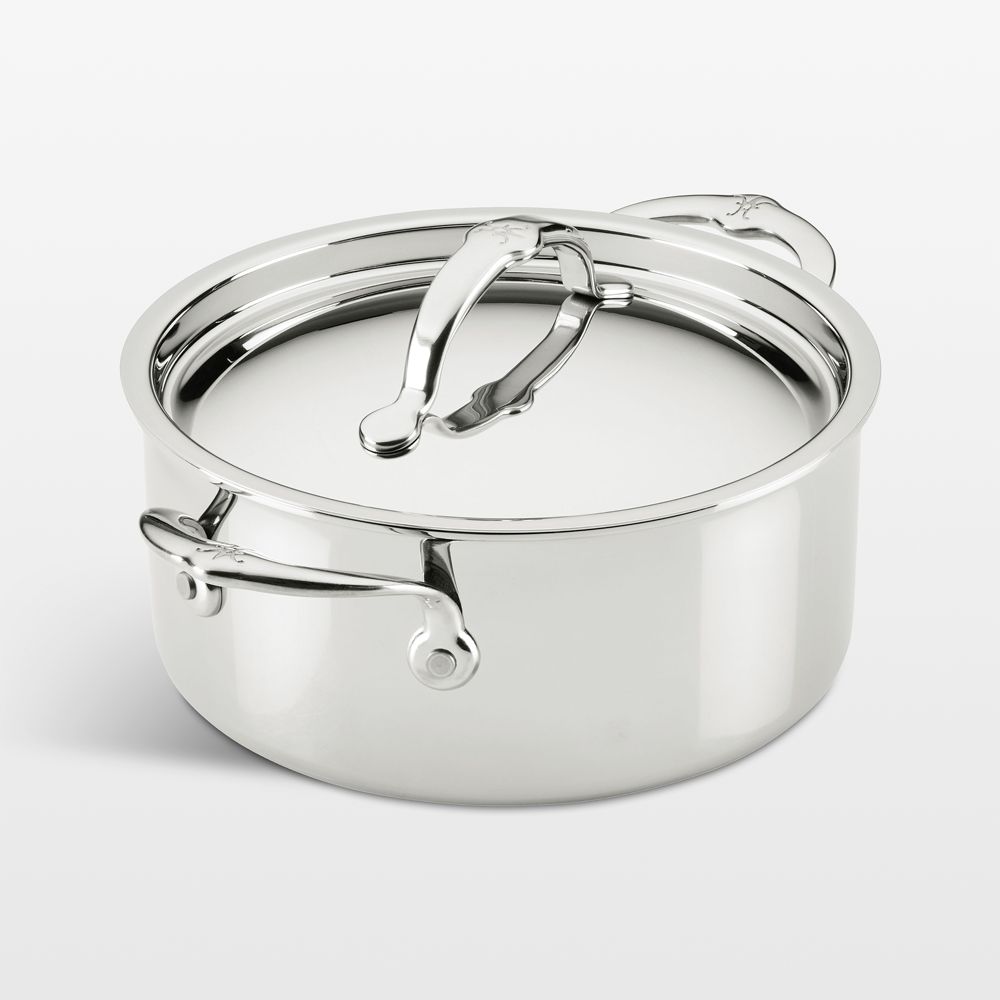 Hestan Probond Luxe 4-Qt. Stainless Steel Soup Pot with Lid