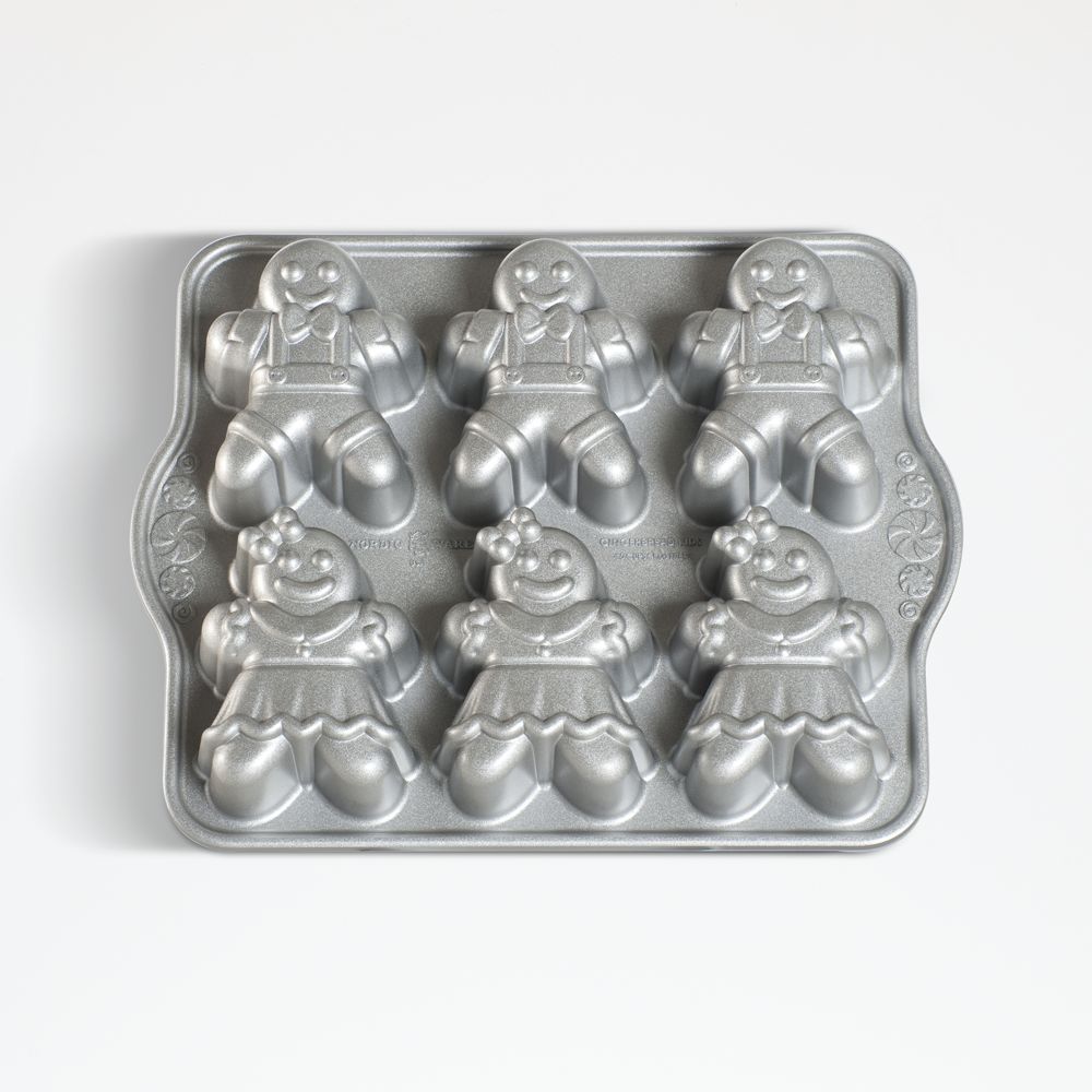 Nordic Ware Gingerbread Kids Cakelet Pan