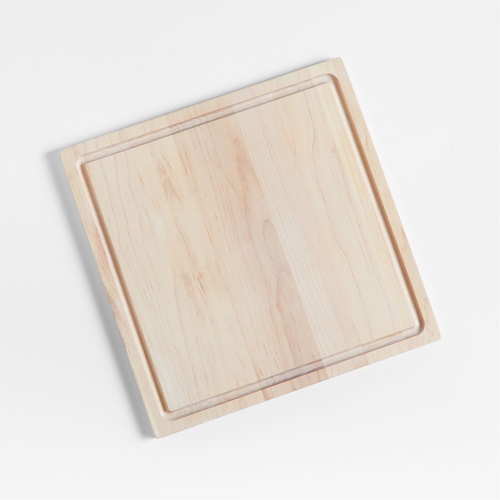 Crate & Barrel Maple Face-Grain Cutting Boards