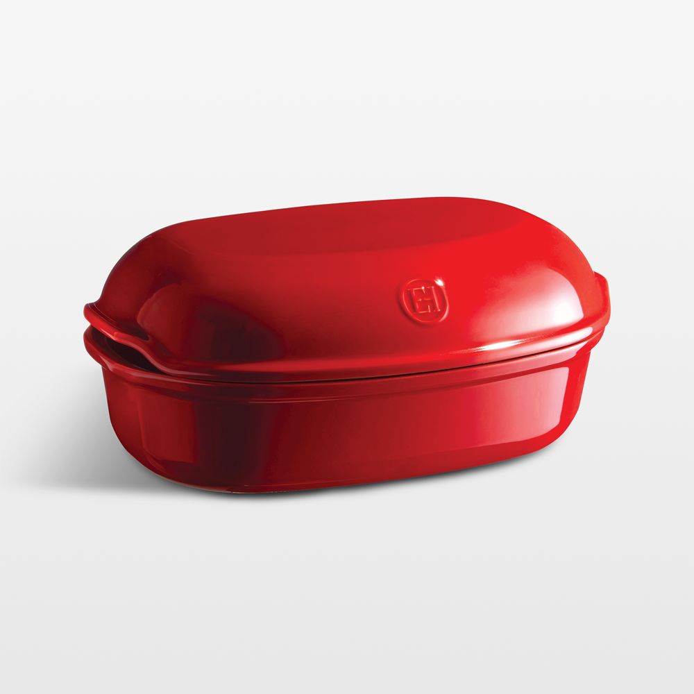 Emile Henry Burgundy Artisan Loaf Baking Dish