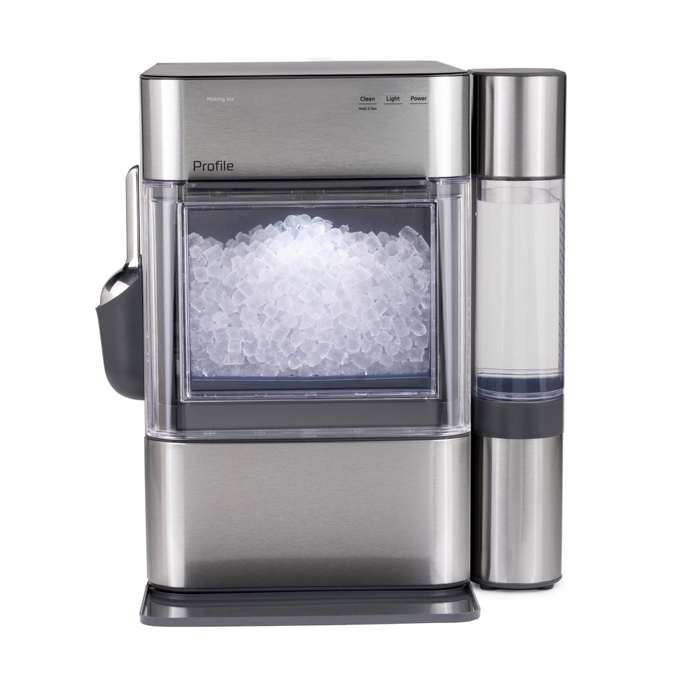 GE Profile Opal 2.0 Ultra Nugget Ice Maker with Side Tank- Stainless Steel