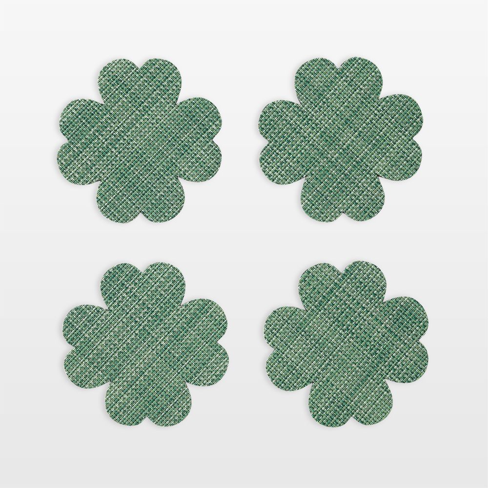 Chilewich Clover Coasters, Set of 4