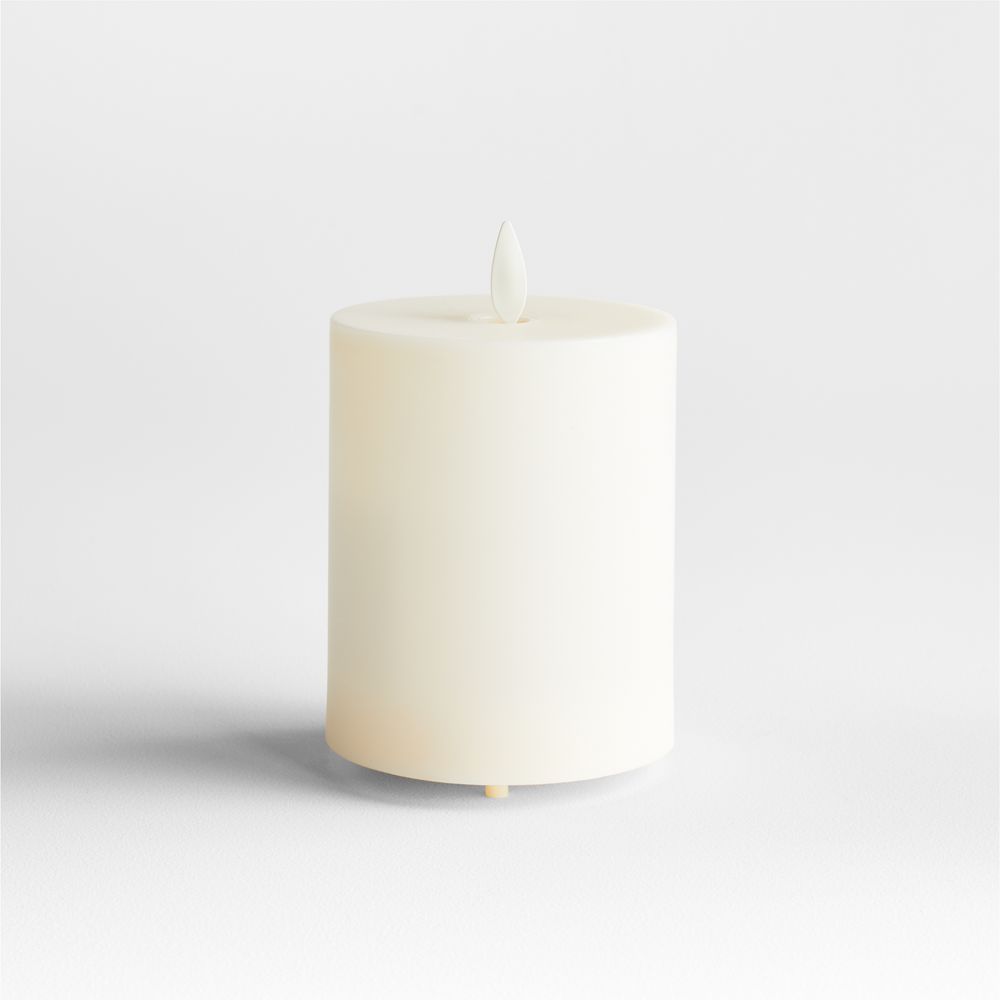 Flicker Outdoor Flameless Pillar Candles