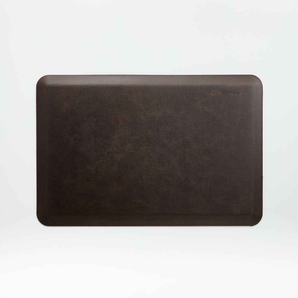 WellnessMats 3'x2' Antique Dark Linen Mat