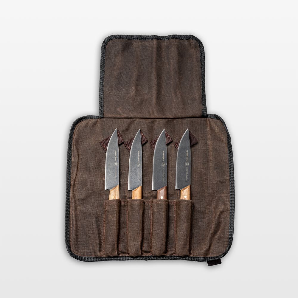 Schmidt Brothers Runwell Jumbo Steak Knives, Set of 4