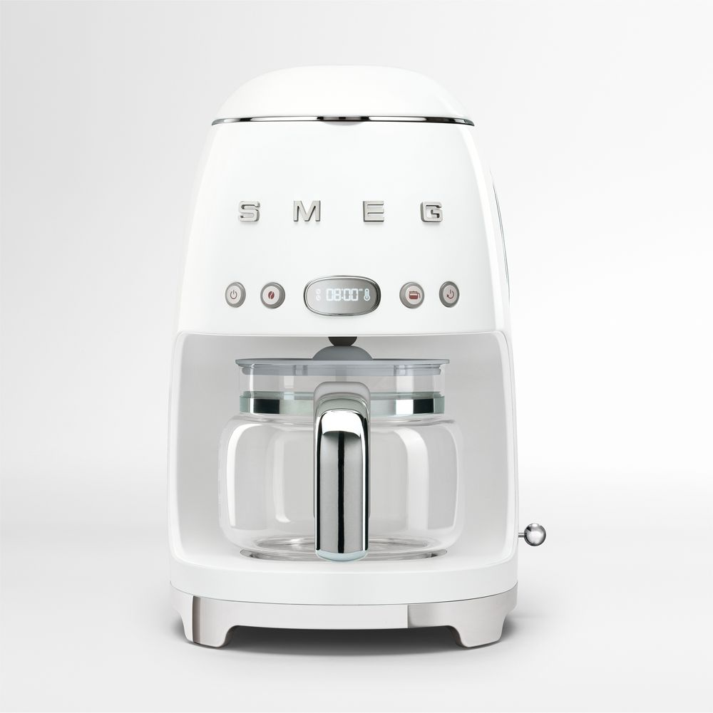 SMEG White Retro Drip Coffee Maker