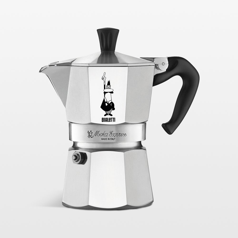 Bialetti Moka Aluminum 3-Cup Espresso Maker