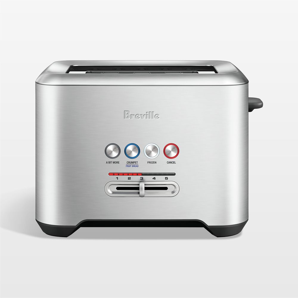 Breville A Bit More 2-Slice Toaster in Brushed Stainless Steel