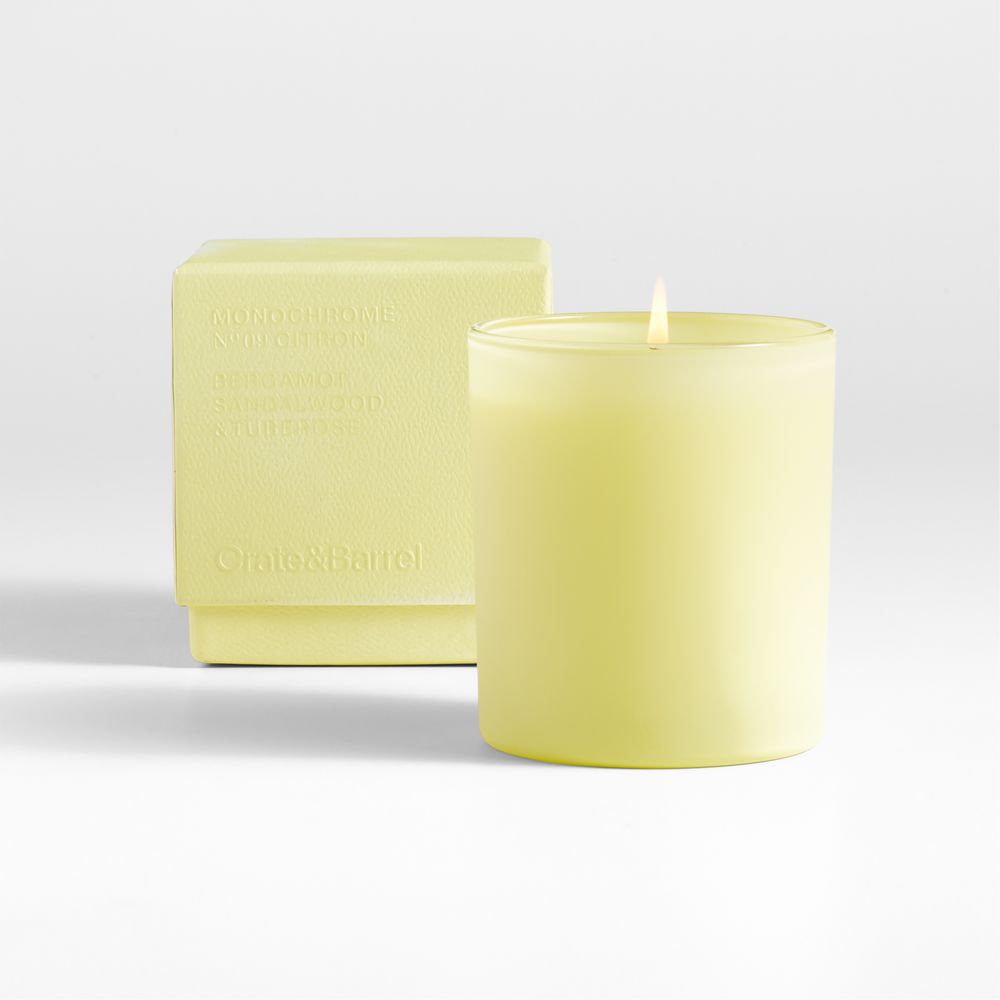 Monochrome No. 9 Citron Scent Collection- Bergamot, Sandalwood and Tuberose