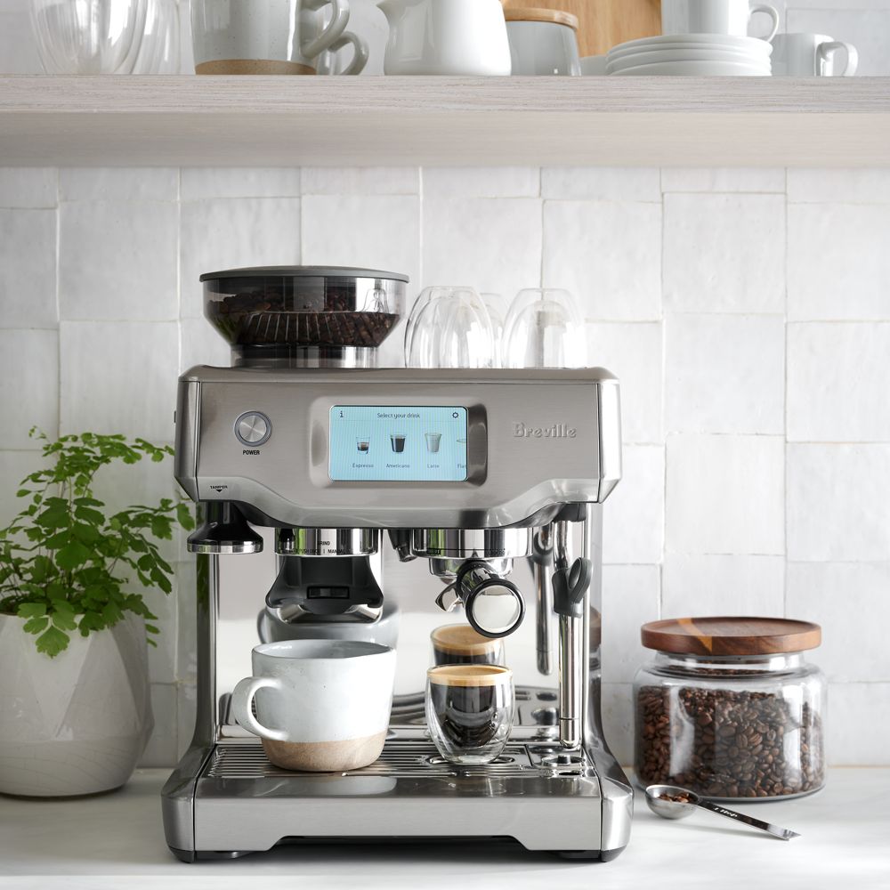 Alternative view of Breville Barista Touch Espresso Machine in Brushed Stainless Steel