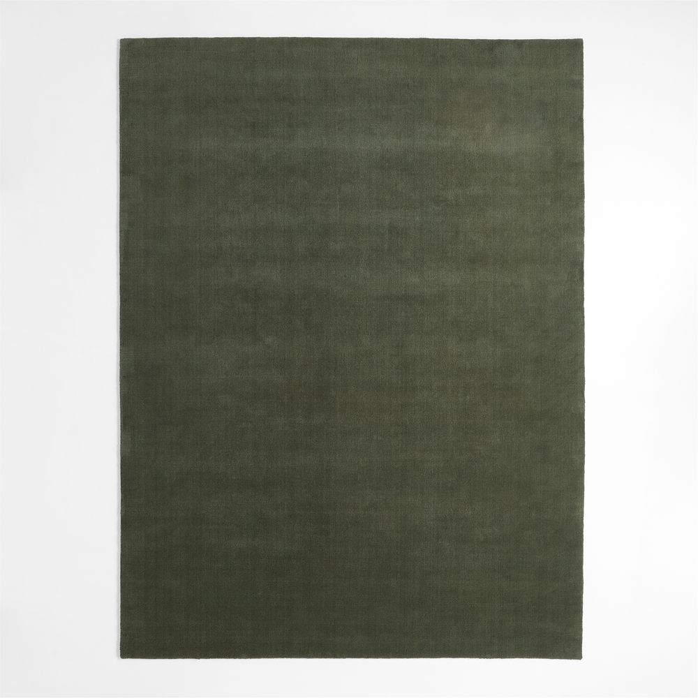 Northbrook Wool Handwoven Green Area Rug