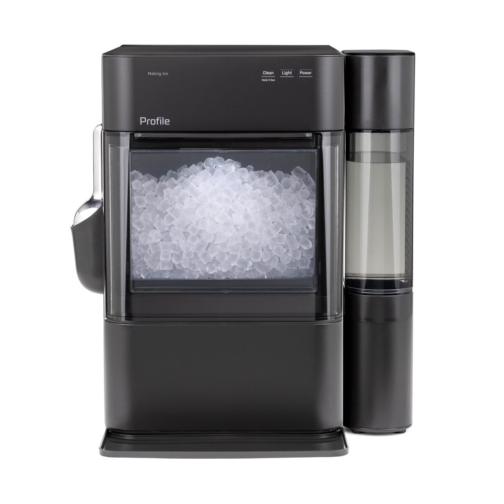 GE Profile Opal 2.0 Ultra Nugget Ice Maker with Side Tank- Carbon Black