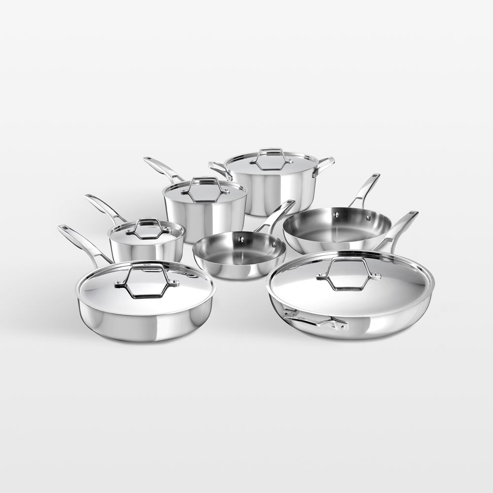 Calphalon Premier Stainless Steel 12-Piece Cookware Set