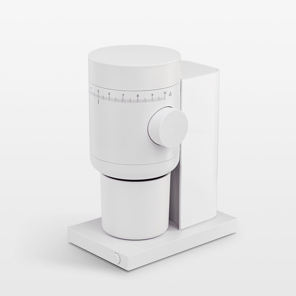 Fellow Opus 2 Conical Burr Grinder in Matte White