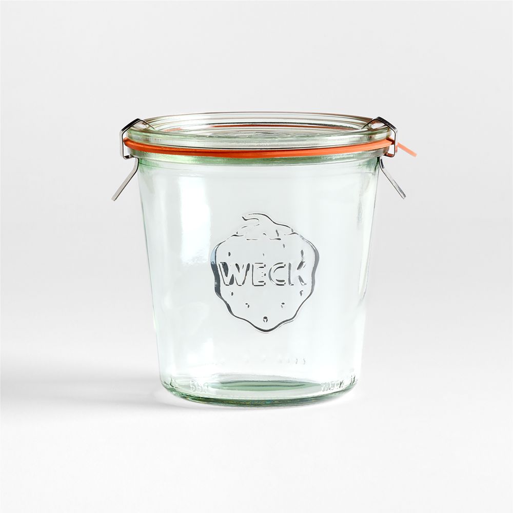 Weck 19.6-Oz. Glass Canning Jar