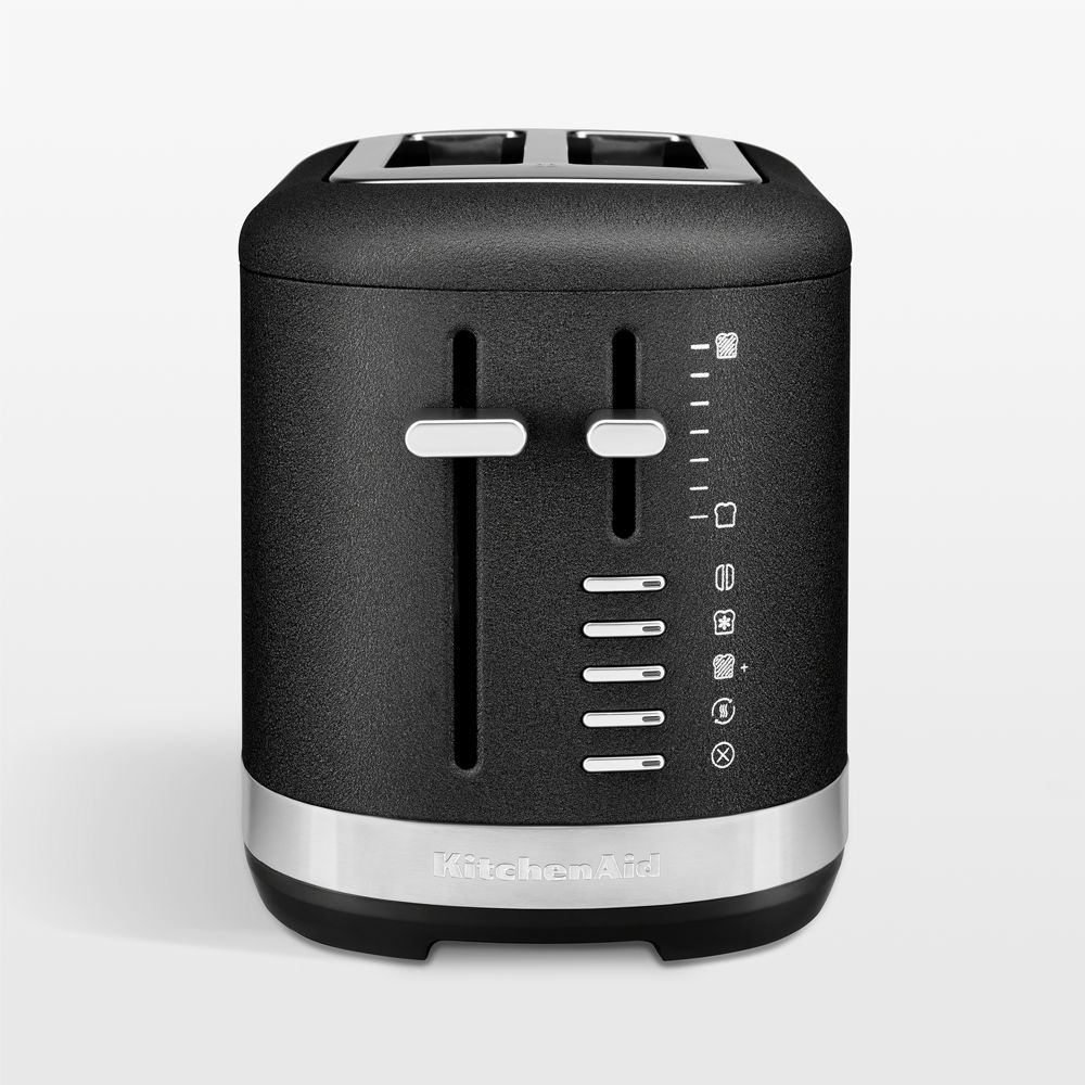 KitchenAid 2-Slice Toaster in Cast Iron Black