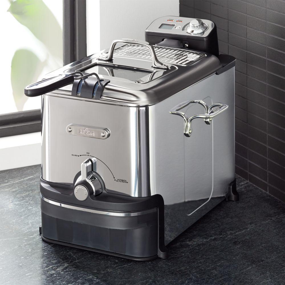 All-Clad 3.5-Qt. Deep Fryer with Oil Filtration System