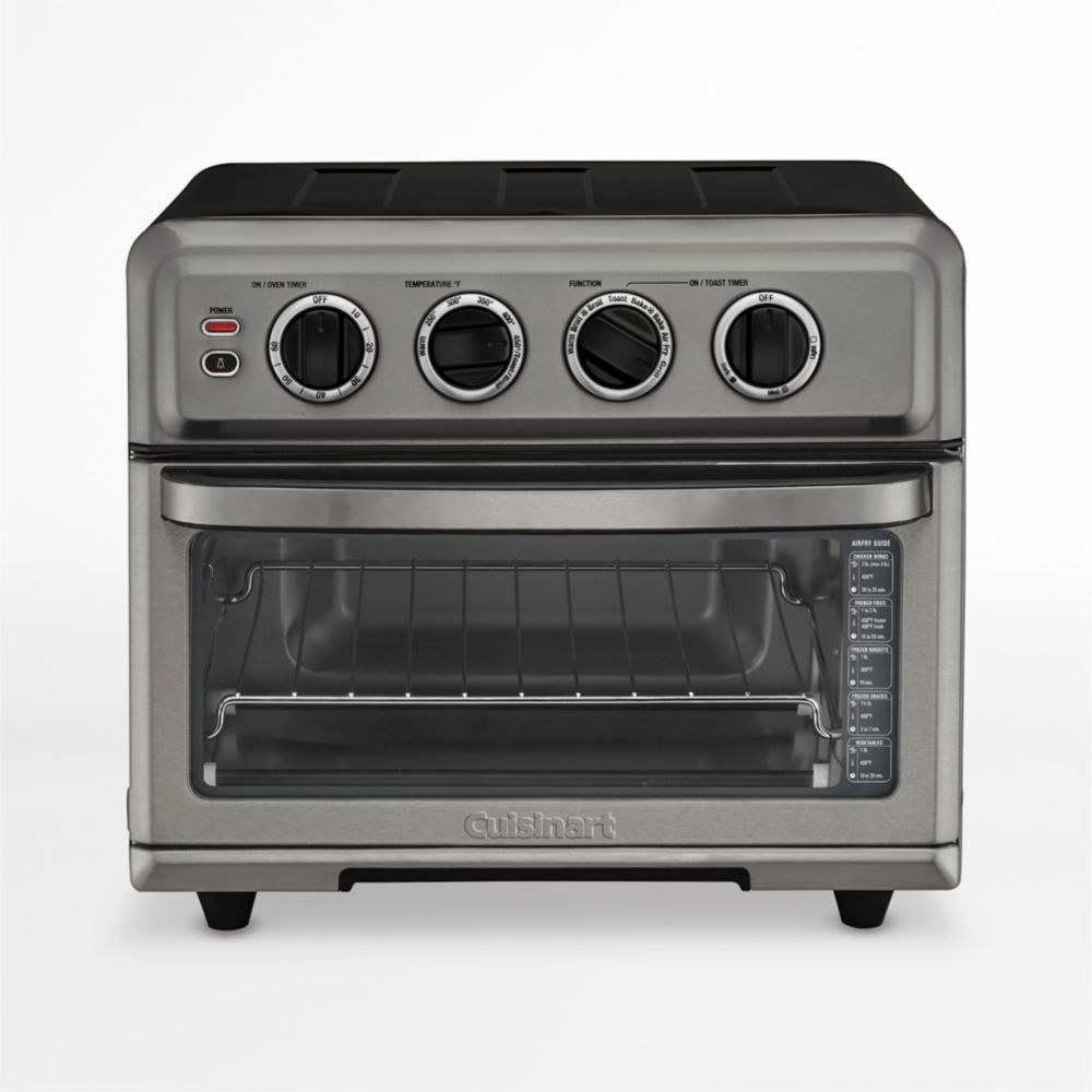 Cuisinart Black Stainless AirFryerToaster Oven with Grill