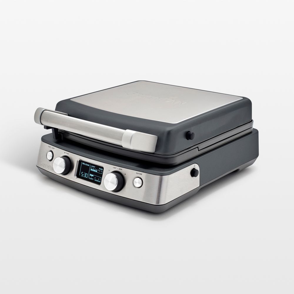GreenPan Elite 4-Square Waffle Maker in Graphite