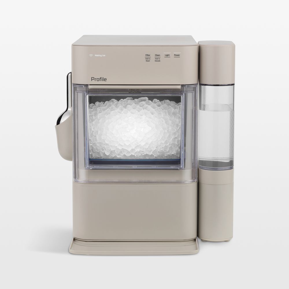 GE Profile Opal 2.0 Ultra Nugget Ice Maker with Side Tank- Sandstone