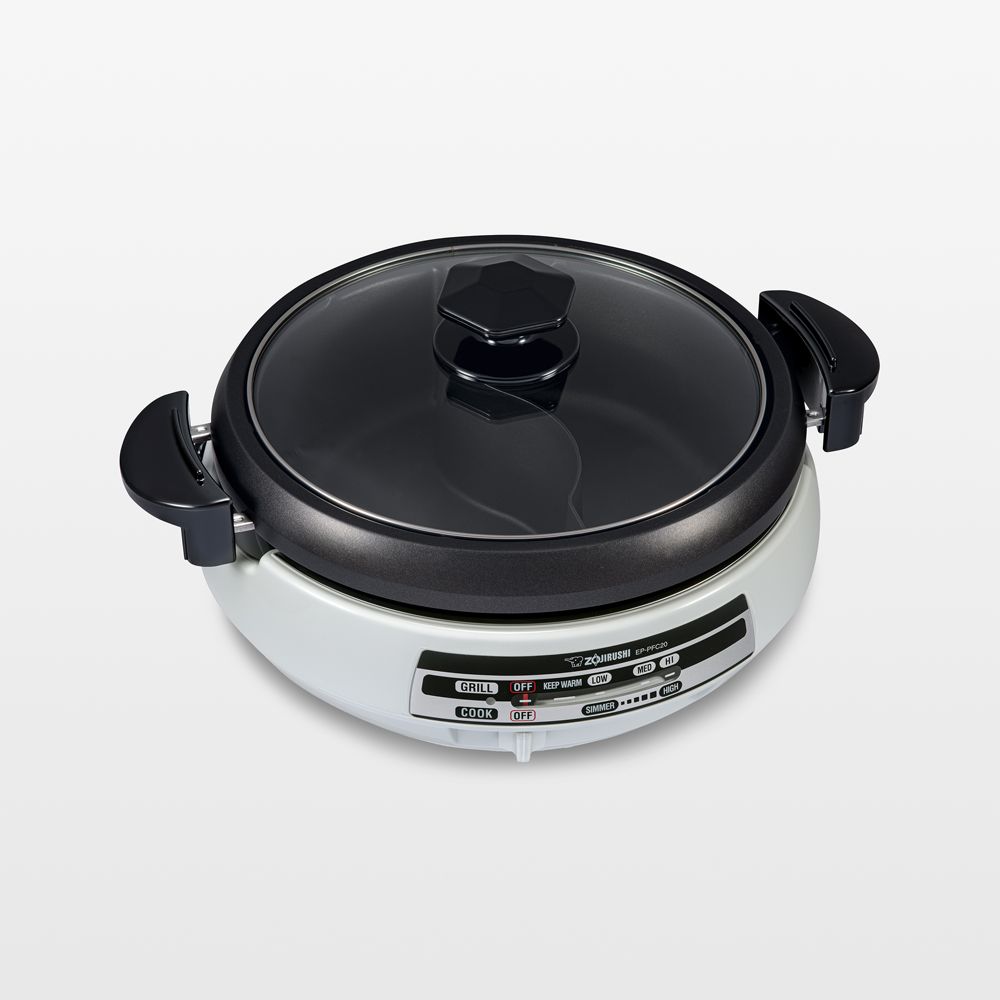 Zojirushi Gourmet d'Expert Electric Skillet with Yin Yang Hot Pot